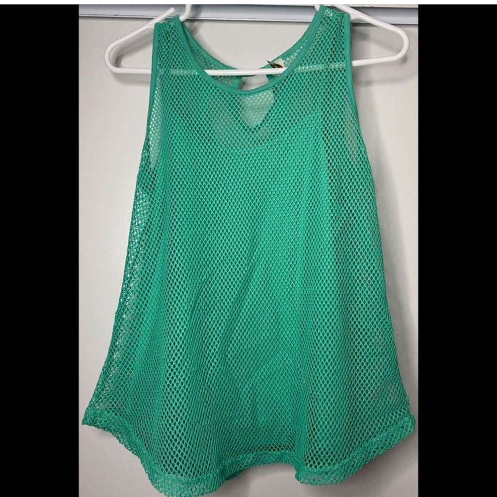 Green Relaxed Cut Out Jersey